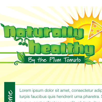 Naturally Healthy website preview